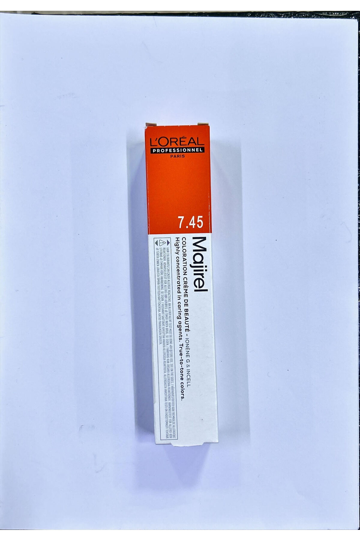 رنگ مو مردانه و زنانه L'OREAL MAJIREL DYE 7.45 KRUCAL مس با نام 50ML L'oreal Professionnel