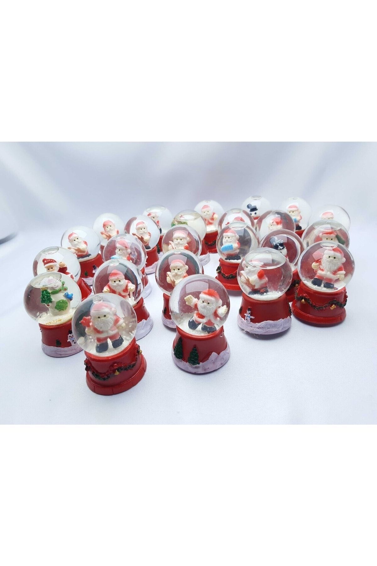 گوی برفی گلوب در اندازه کوچک بابا نوئل با مضمون کریسمس از ترکیه ROSES SHOP