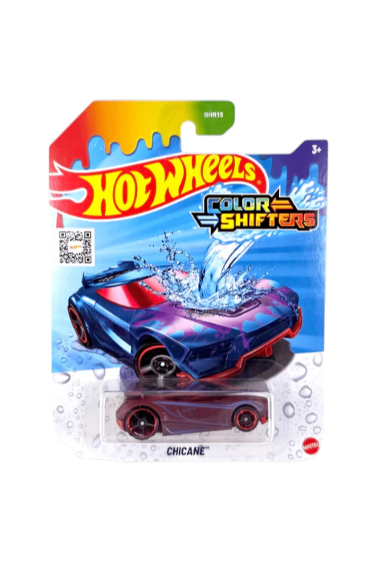 ماشین اسباب بازی CHICANE مجموعه های تغییر آب 2025 هات ویلز اورجینال HOT WHEELS