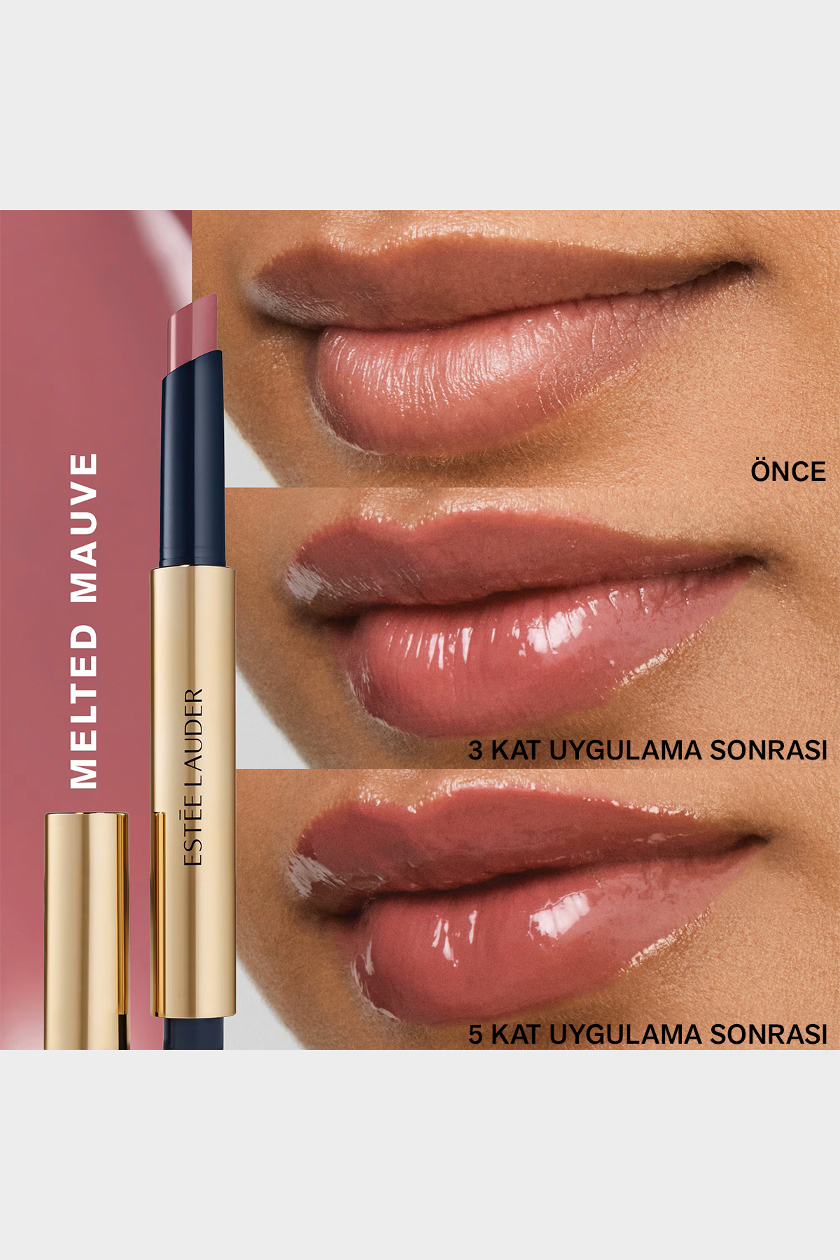 رژ لب ذوب رنگ خالص ON GLOSTICK DOLGIZER TRINKER مؤثر رنگ: 513 شده Estee Lauder