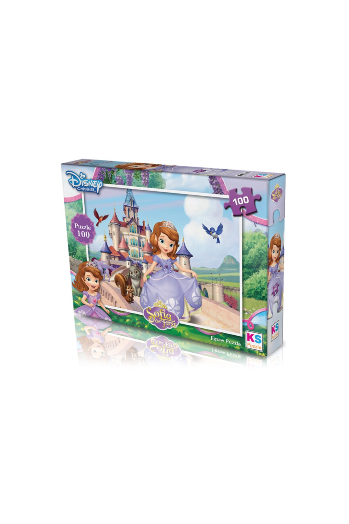 پازل KS 100 PARCI SOFIA YAPBOZ SF.714 اورجینال Ks Games