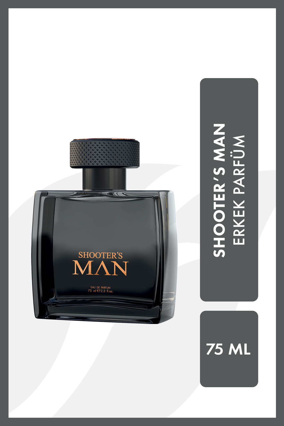 عطر مردانه Shooter's Man Black حجم 75 میلی لیتر فارماسی Farmasi