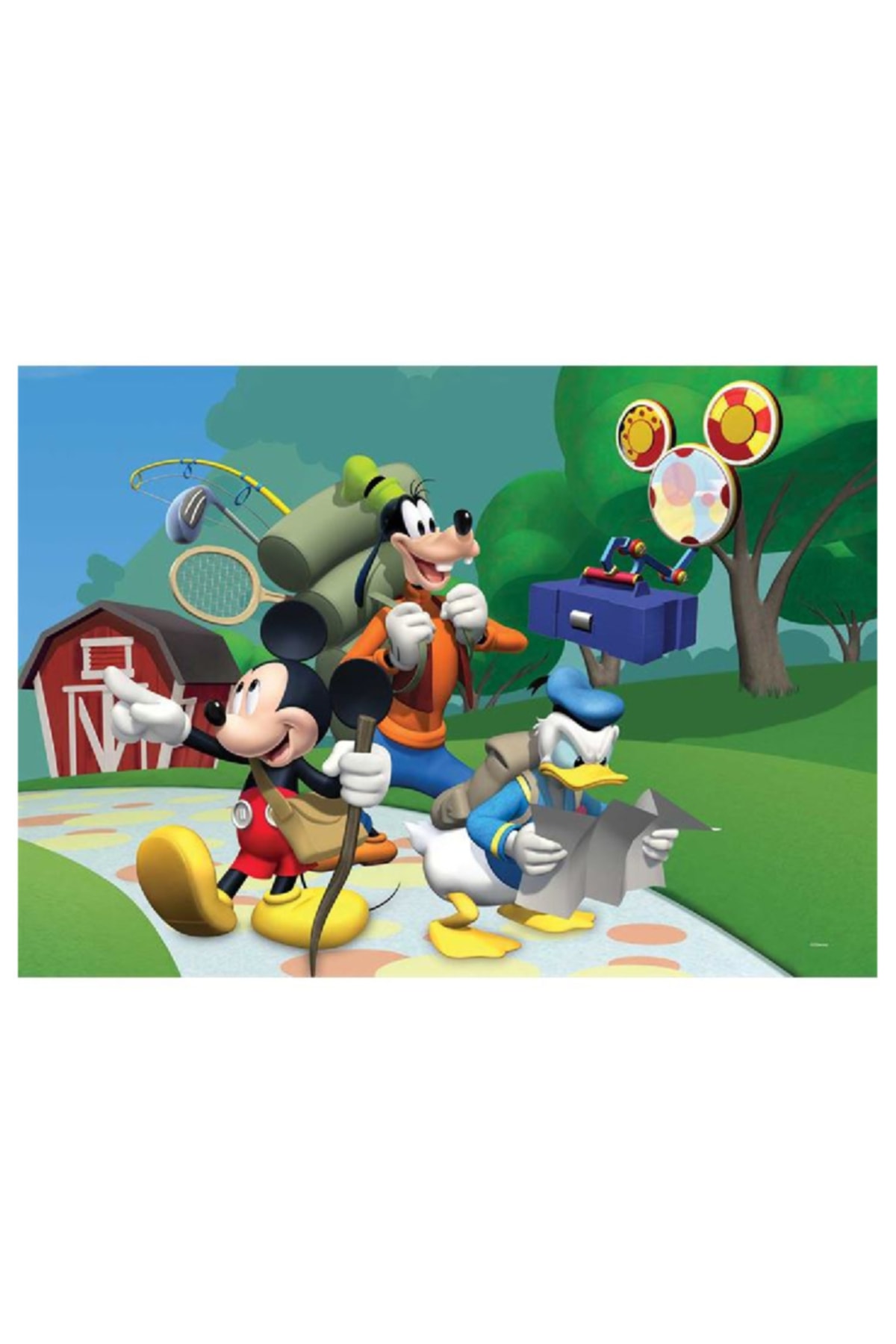 پازل بازی های KS MICKEY MOUSE 100 قطعه MCH714 اورجینال Ks Games