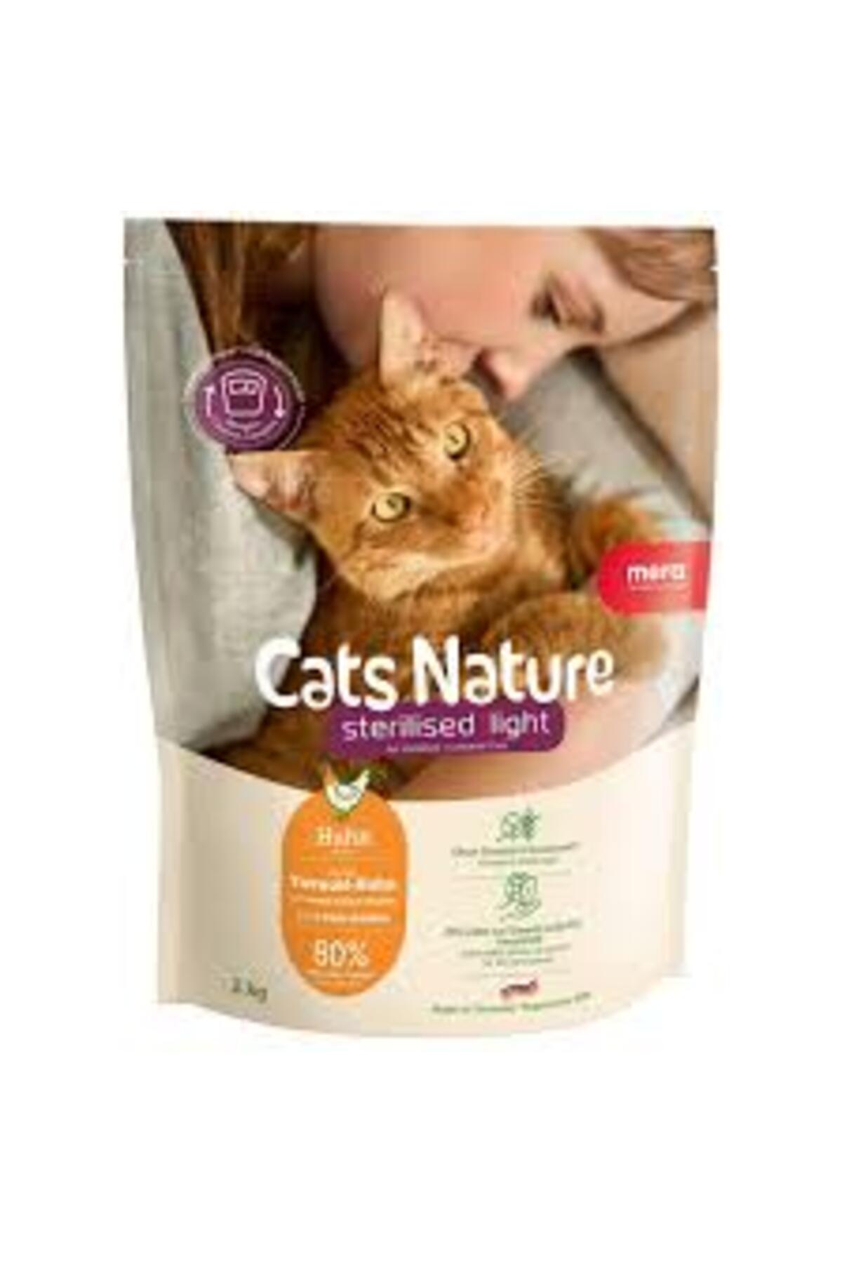 غذای خشک گربه مرا Mera The Petfood Family، سری Cats Nature، مرغی بدون غلات، ۲ کیلوگرم