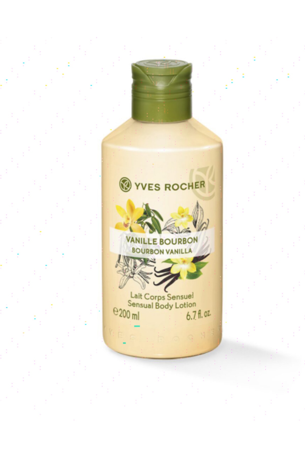 Yves Rocher لوسیون مرطوب کننده بدن وانیل خارجی 200 میلی لیتر
