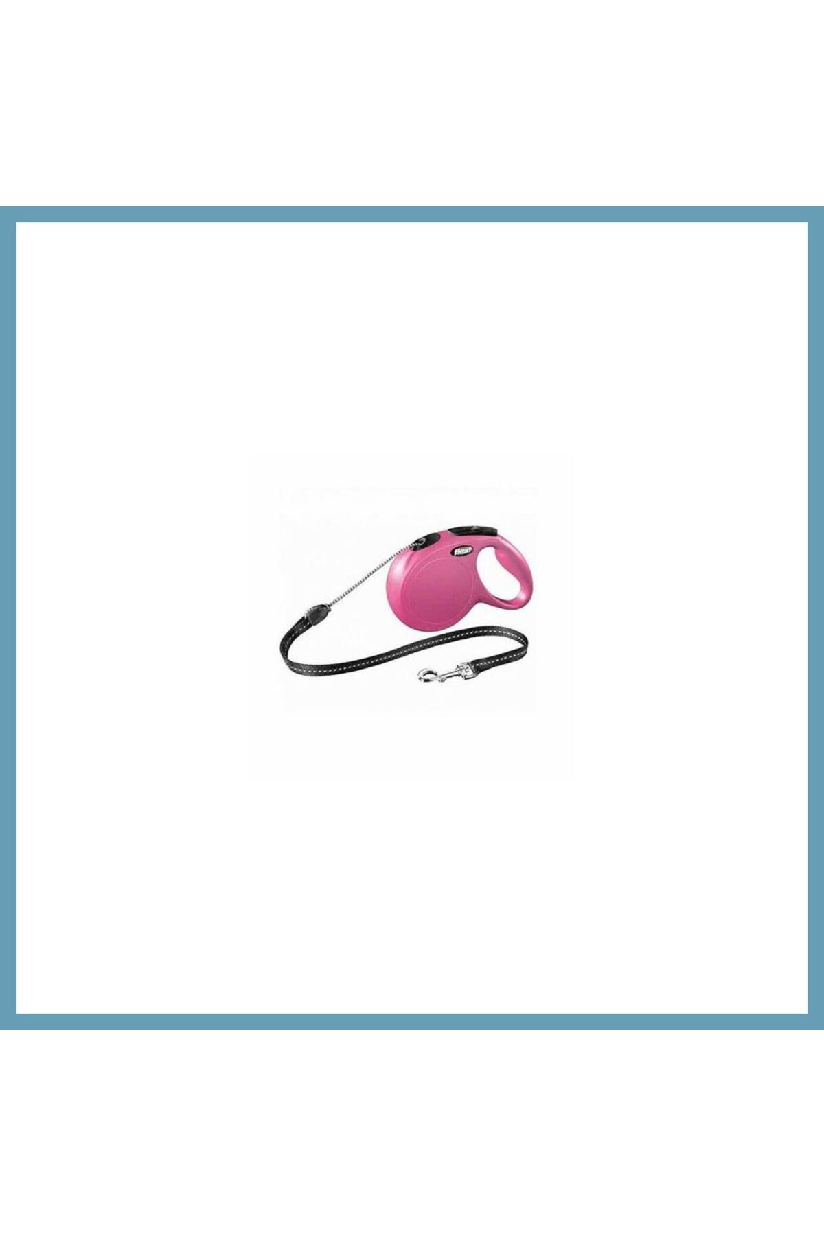 قلاده بند خودکار سگ بزوس Bezos New Classic، ۵ متری، صورتی، سایز Small، MBT06