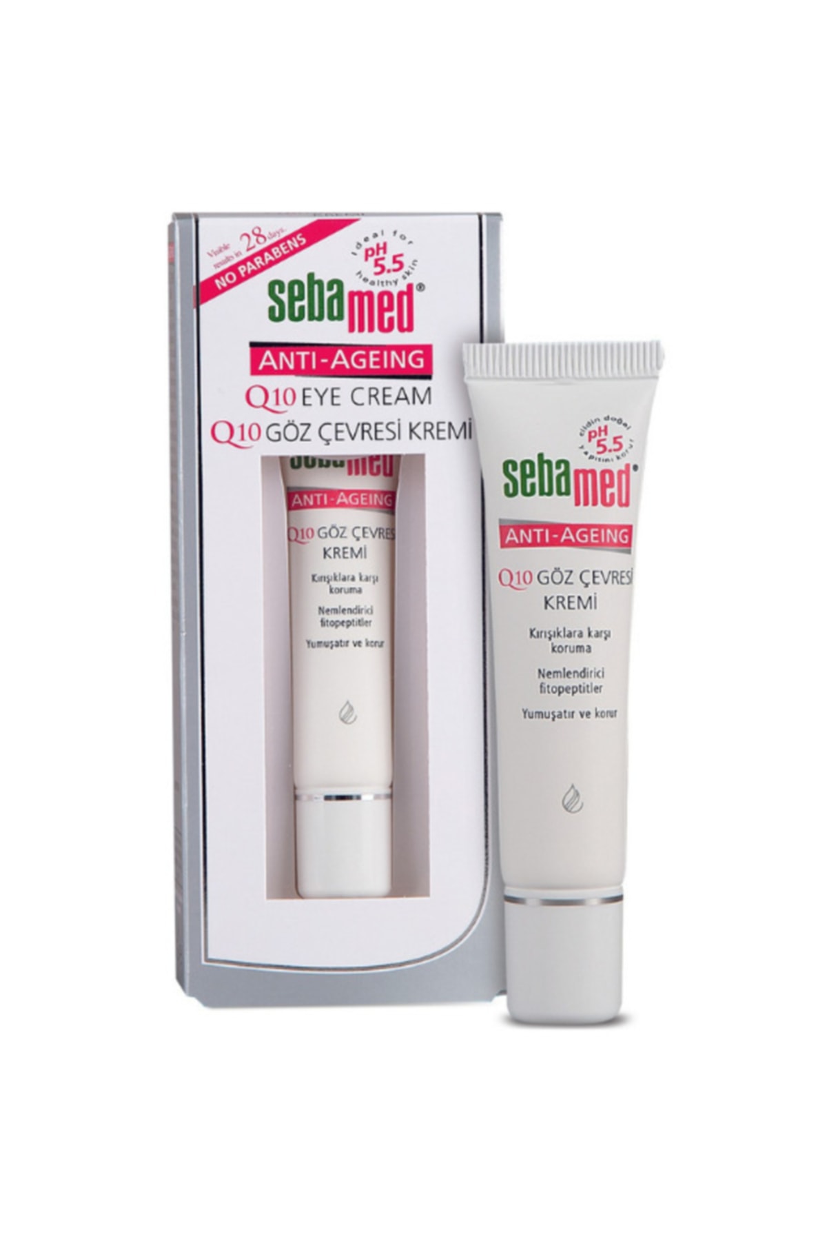 Sebamed کرم مراقبت از چشم‌ها علیه پیری Q10 15 میلی‌لیتر
