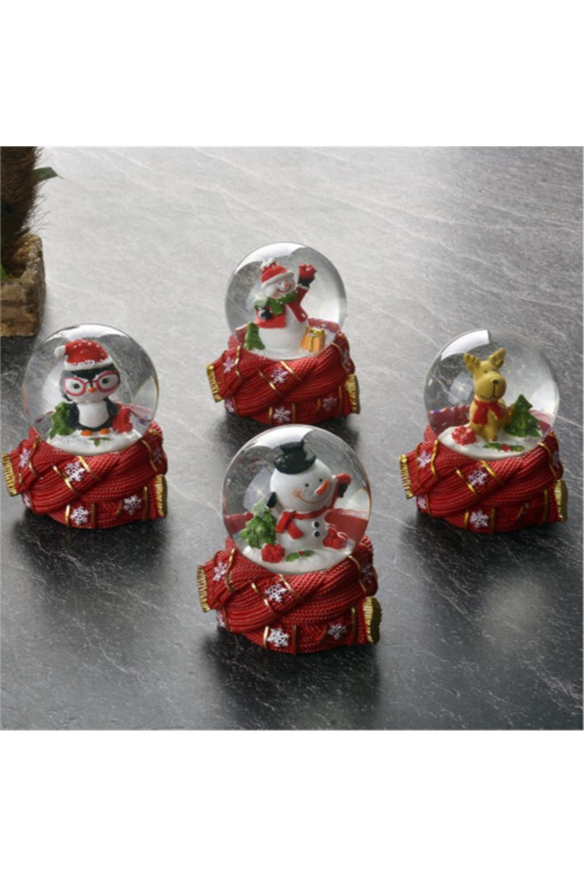 گوی برفی MIDI GLASS WATER SNOW GLOBE سال نو از ترکیه Tohana