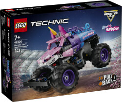 مجموعه ساختنی کامیون هیولای لگو LEGO تکنیک Monster Jam Sparkle Smash مدل 42220، ۲۴۳ قطعه، حداقل سن ۷ سال