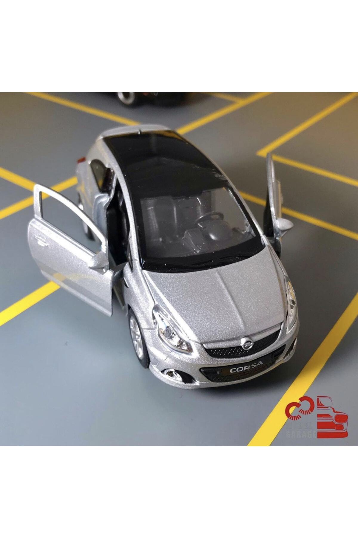 مدل خودرو OPEL CORSA OPC 1 36 SCALE C&amp;C MODEL GARAGE PULL DROP DIECAST METAL TOY CAR اورجینال Genel Markalar