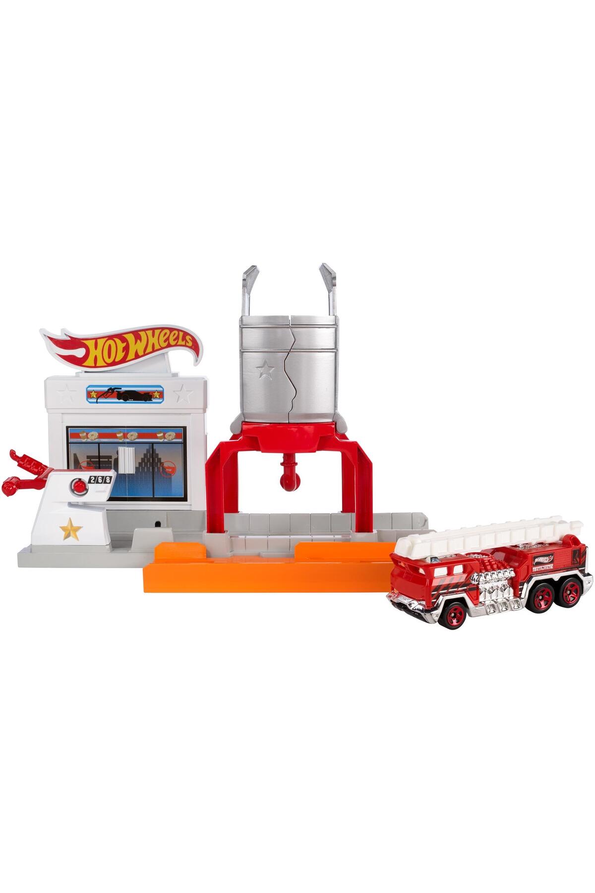 ماشین اسباب بازی مجموعه استارتر شهر BLAZE BLAST FJN34 FJN36 از ترکیه HOT WHEELS