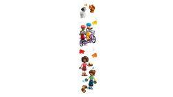 مجموعه ساختنی کلبه جنگلی پاییزی شگفت‌انگیز لگو LEGO فرندز Friends مدل 42705، ۱۲۲۹ قطعه، حداقل سن ۹ سال