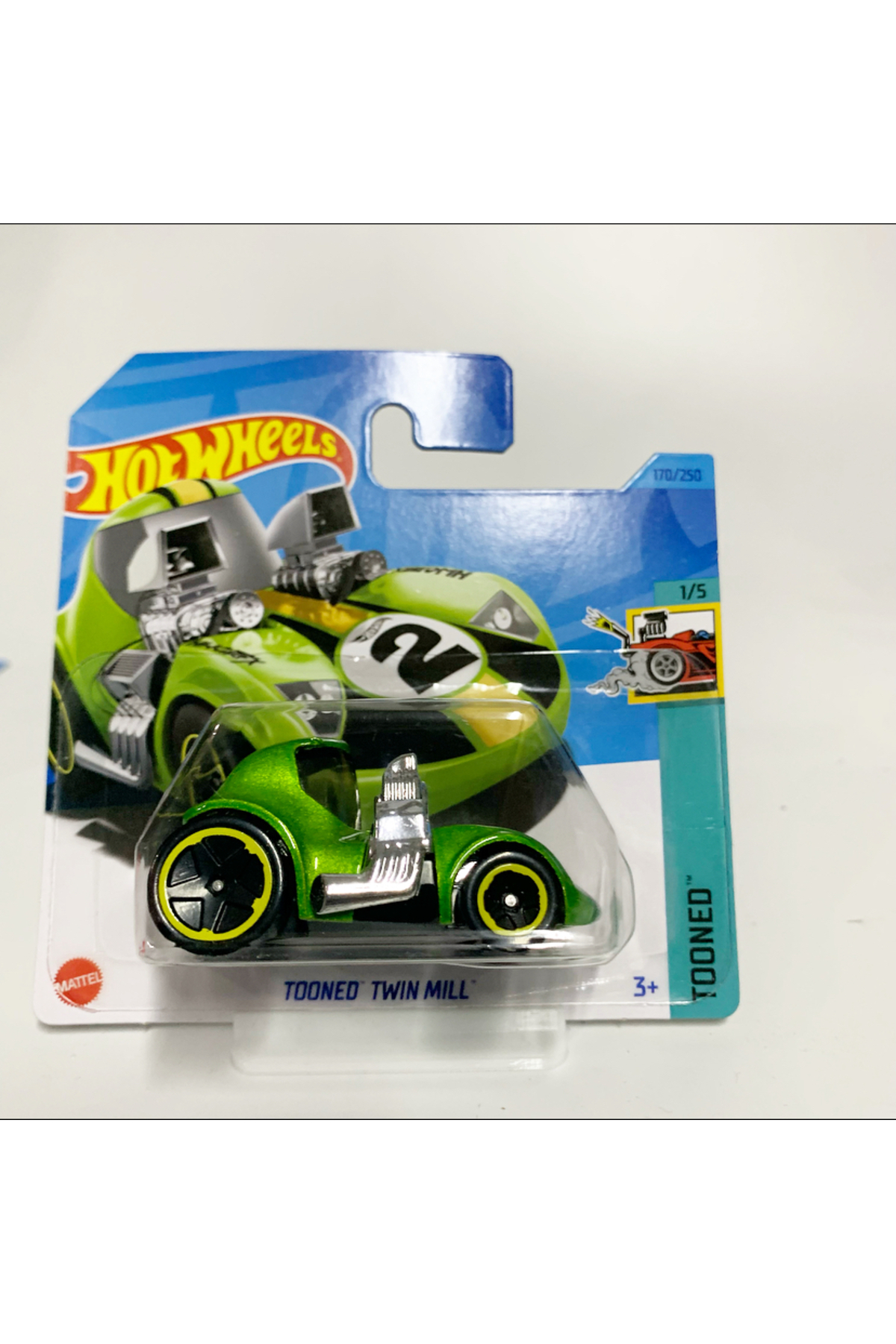 ماشین اسباب بازی آسیاب دوقلو هات ویلز اورجینال HOT WHEELS
