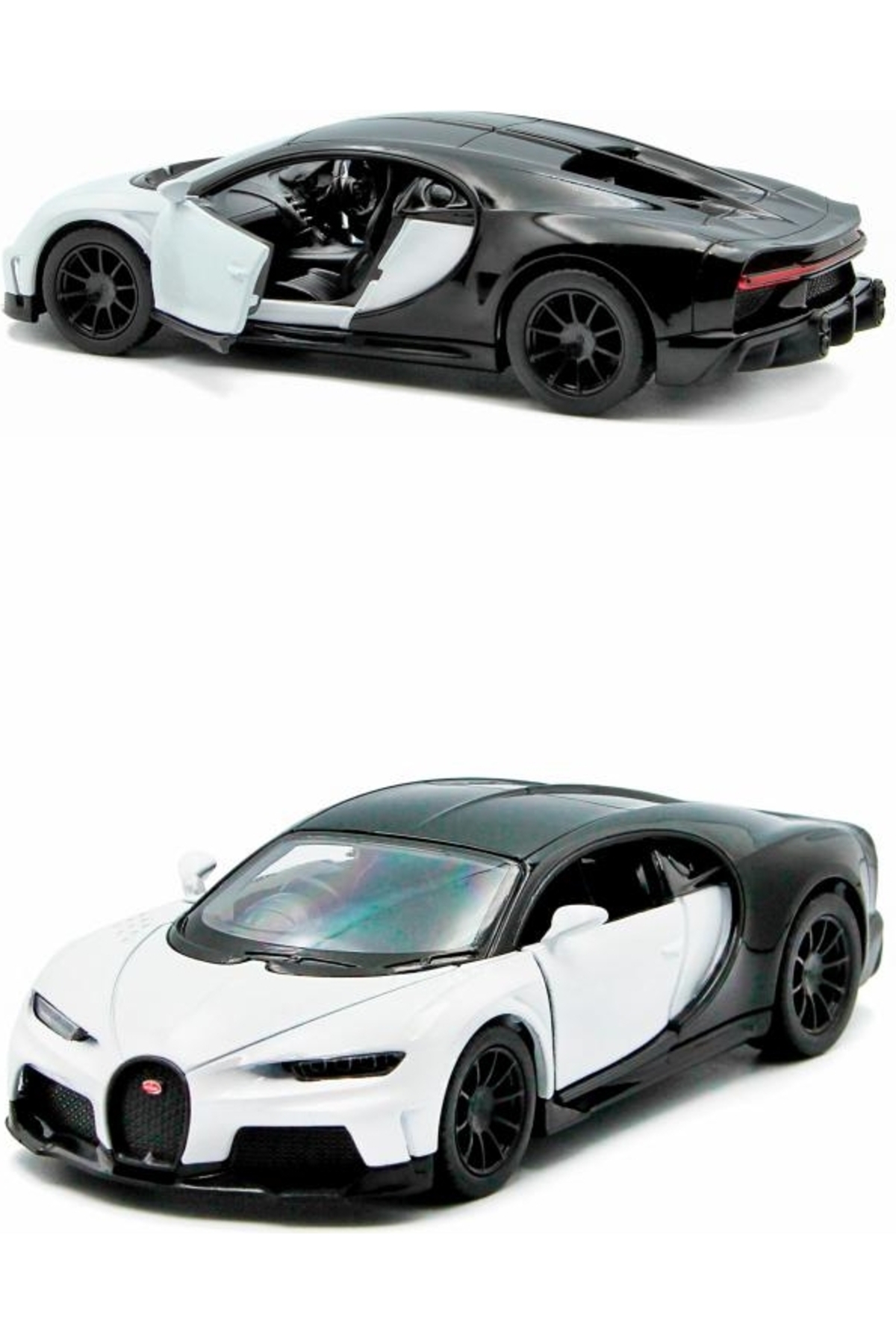 مدل خودرو KINSMART BUGATTI CHIRON PULL &amp; DROP DIECAST CAR اورجینال Kinsmart