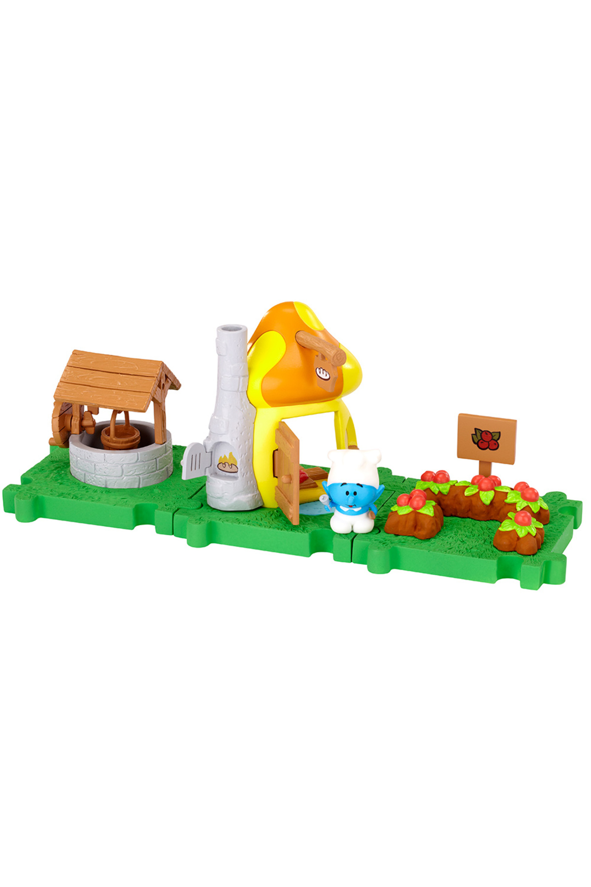 اسباب بازی های فیگور دیگر مجموعه میکرو SMURF سرآشپز JAKKS PACIFIC SMURFS Genel Markalar