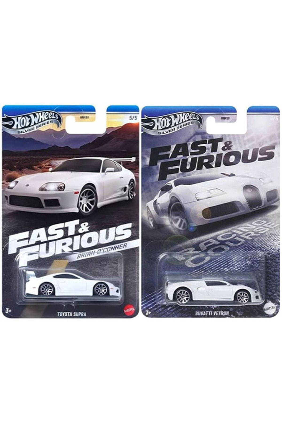 ماشین اسباب بازی 2 VEHICLES HOT WHEELS FAST & FURIOUS BUGATTI VEYRON TOYOTA SUPRA 1 64 AND از ترکیه HOT WHEELS