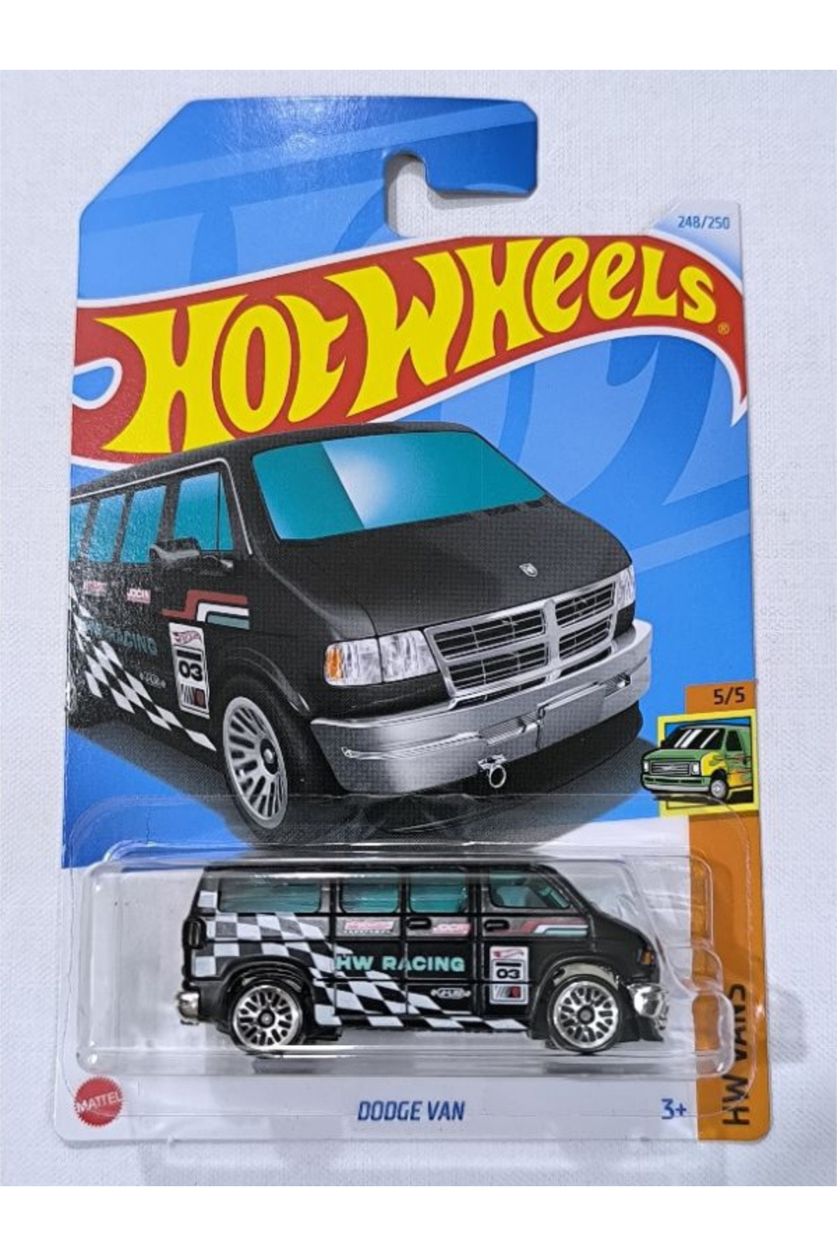 ماشین اسباب بازی HOTWHEELS DODGE VAN 2025 هات ویلز اورجینال HOT WHEELS