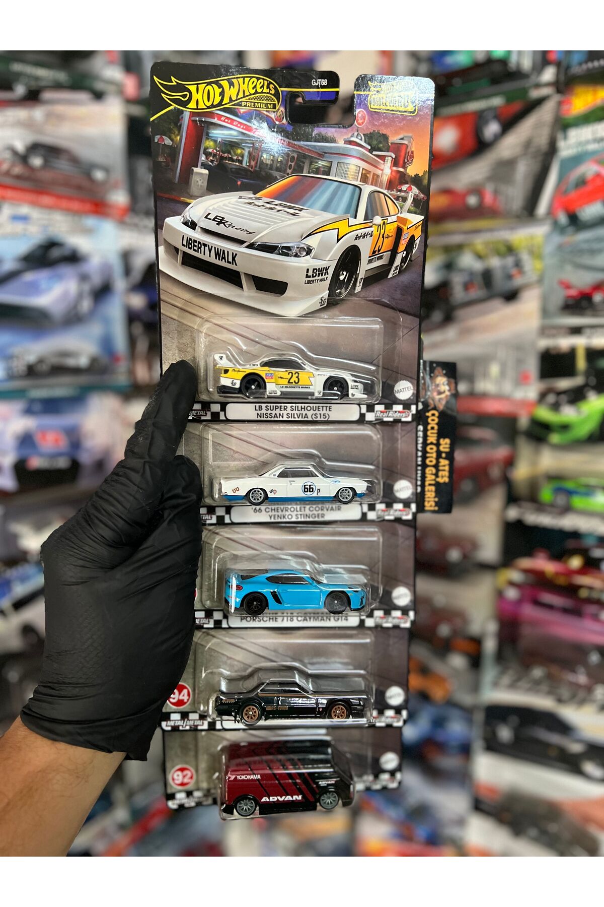 ماشین اسباب بازی مجموعه پنج تایی پرمیوم بلوار پریمیوم از ترکیه HOT WHEELS
