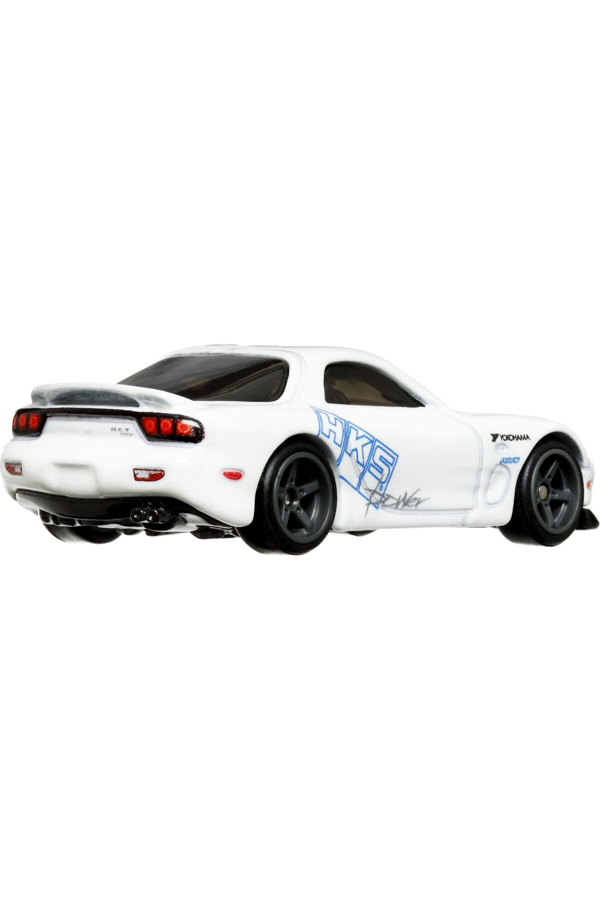 ماشین اسباب بازی اتومبیل های پریمیوم سریع و خشمگین MAZDA RX 7 FD HKD22 هات ویلز اورجینال HOT WHEELS