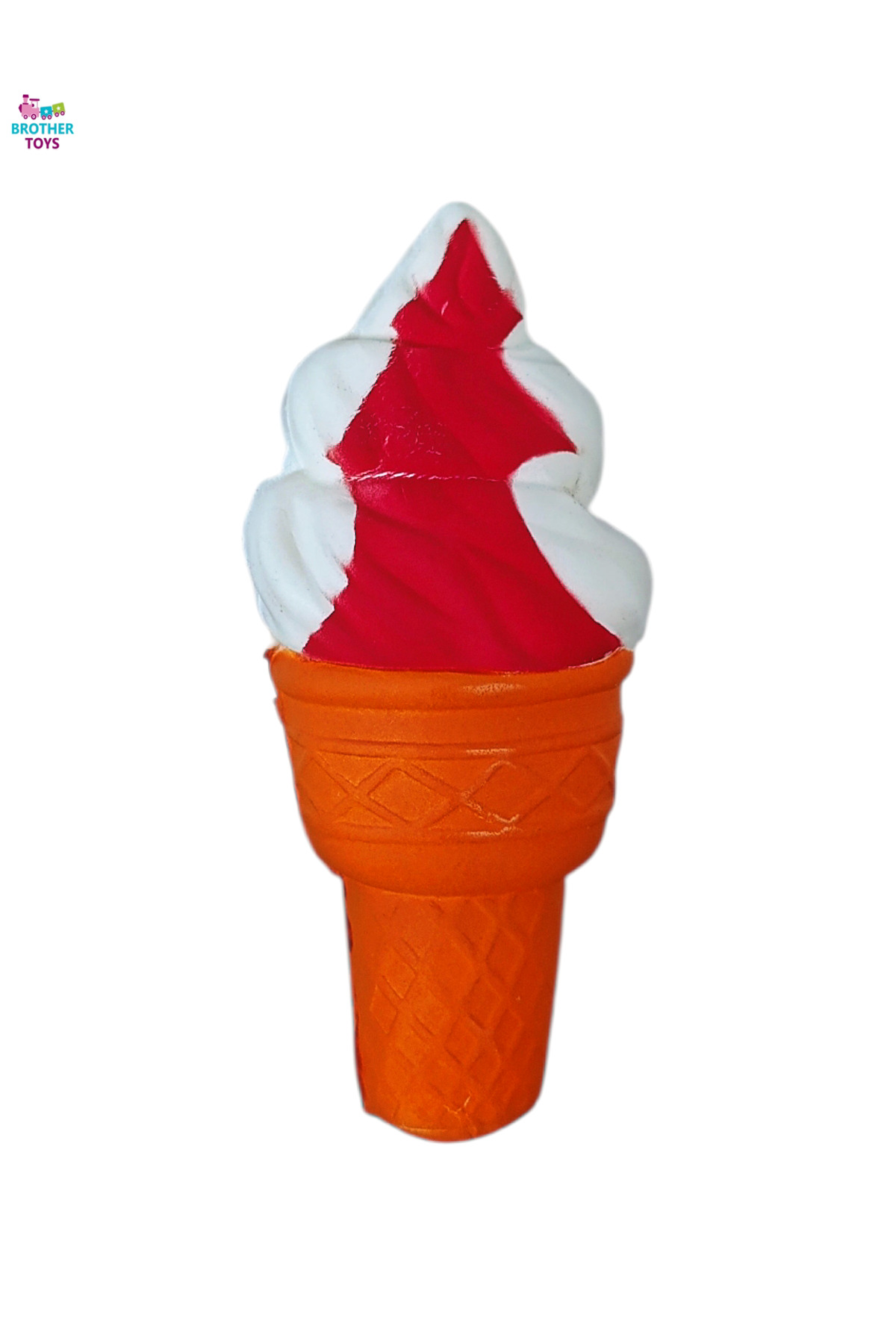 اسباب بازی های فیگور دیگر SUKUSHI SLOW RISING STRAWBERRY ICE CREAM SQUISHY Brother Toys