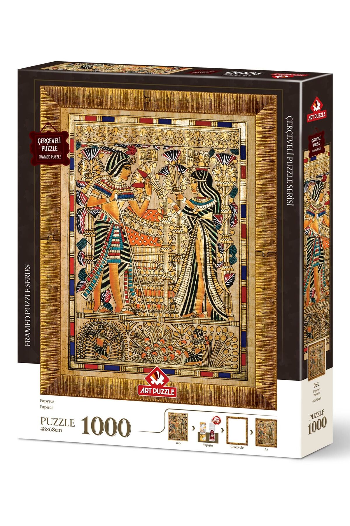 پازل پاپیروس 1000 تکه قاب از ترکیه Art Puzzle