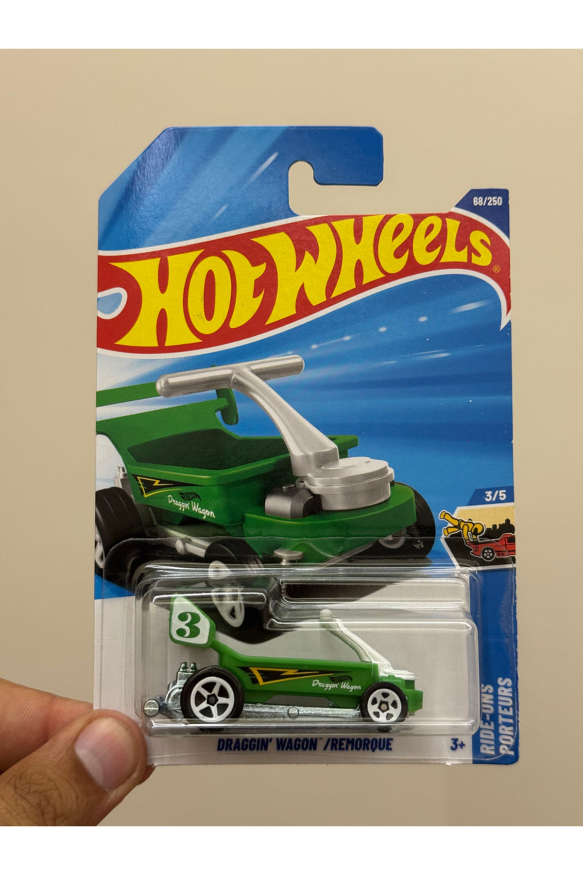 ماشین اسباب بازی درگ واگن از ترکیه اورجینال HOT WHEELS
