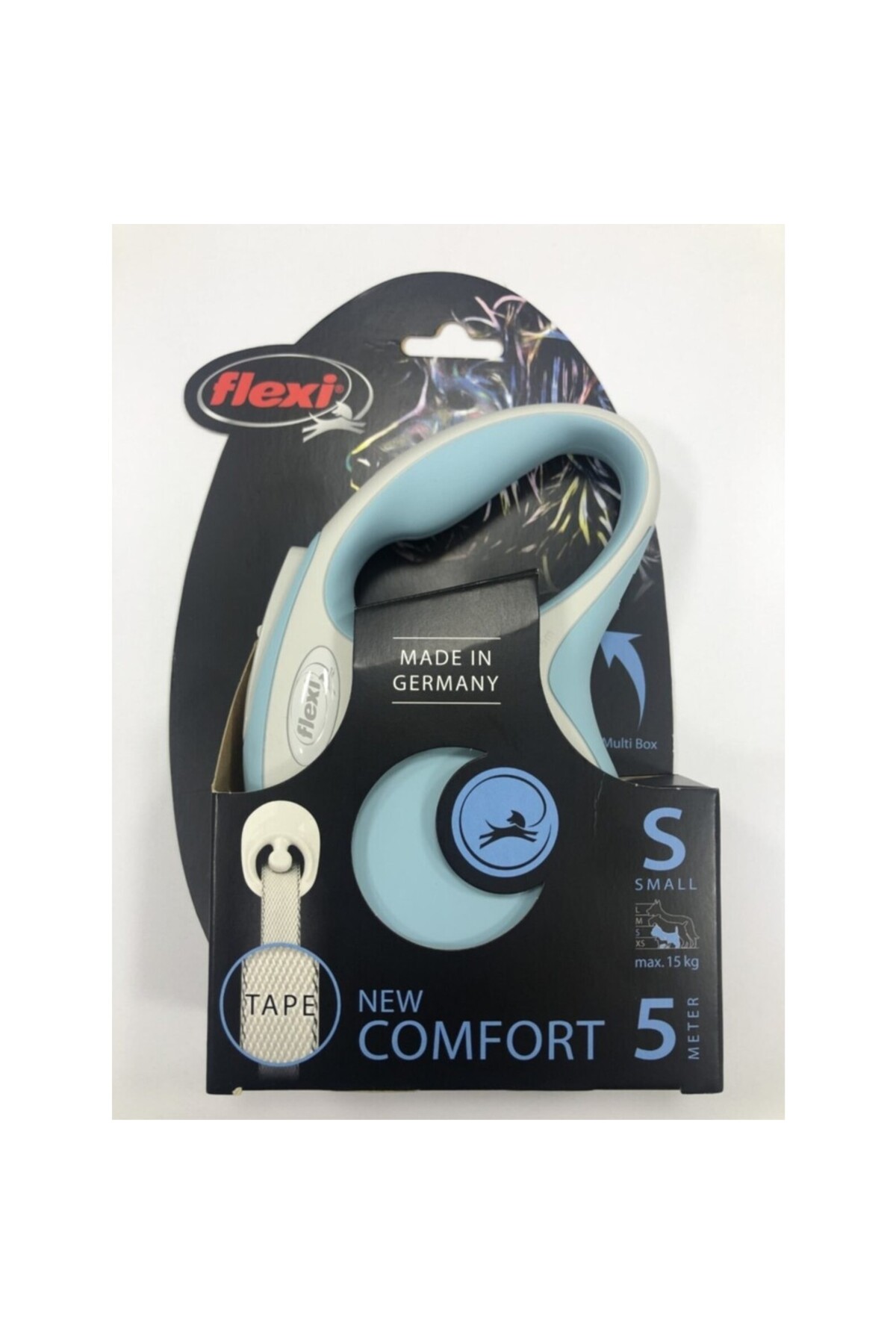 بند قلاده نواری اتوماتیک فلکسی Flexi New Comfort، سایز کوچک، طول ۵ متر