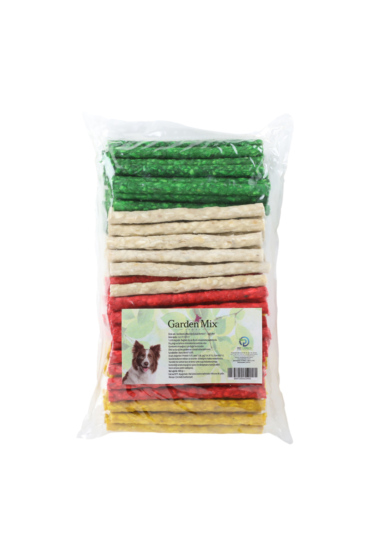 تشویقی سگ چوبی گاردن‌میکس Gardenmix SVL-SHOP Munchy (200125)، ۱۰۰ عددی، ۱۲٫۵ سانتی‌متر