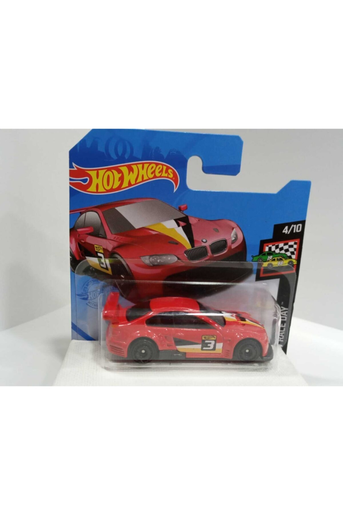 ماشین اسباب بازی HOTWHEELS MINI METAL CAR BMW M3 GT2 هات ویلز اورجینال HOT WHEELS