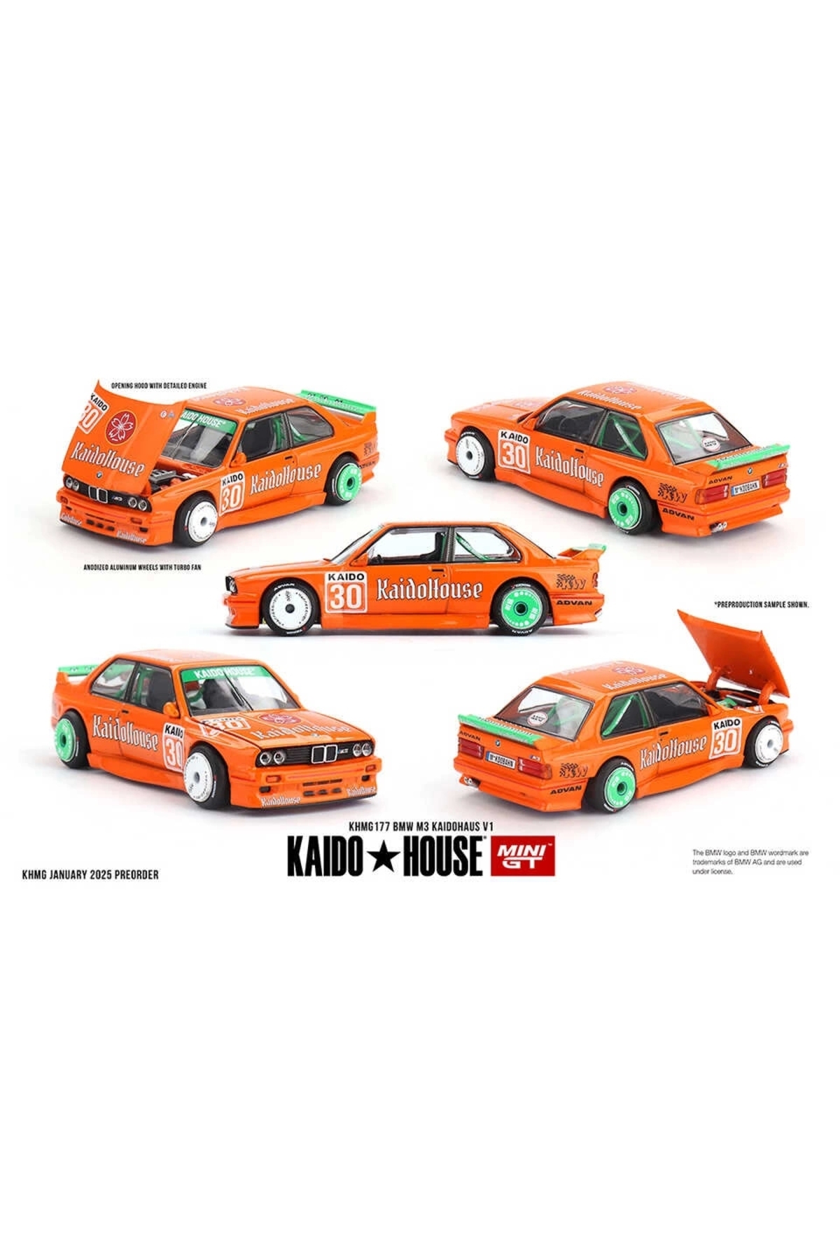 مدل خودرو 1 64 BMW M3 KAIDOHAUSE V1 از ترکیه mini gt