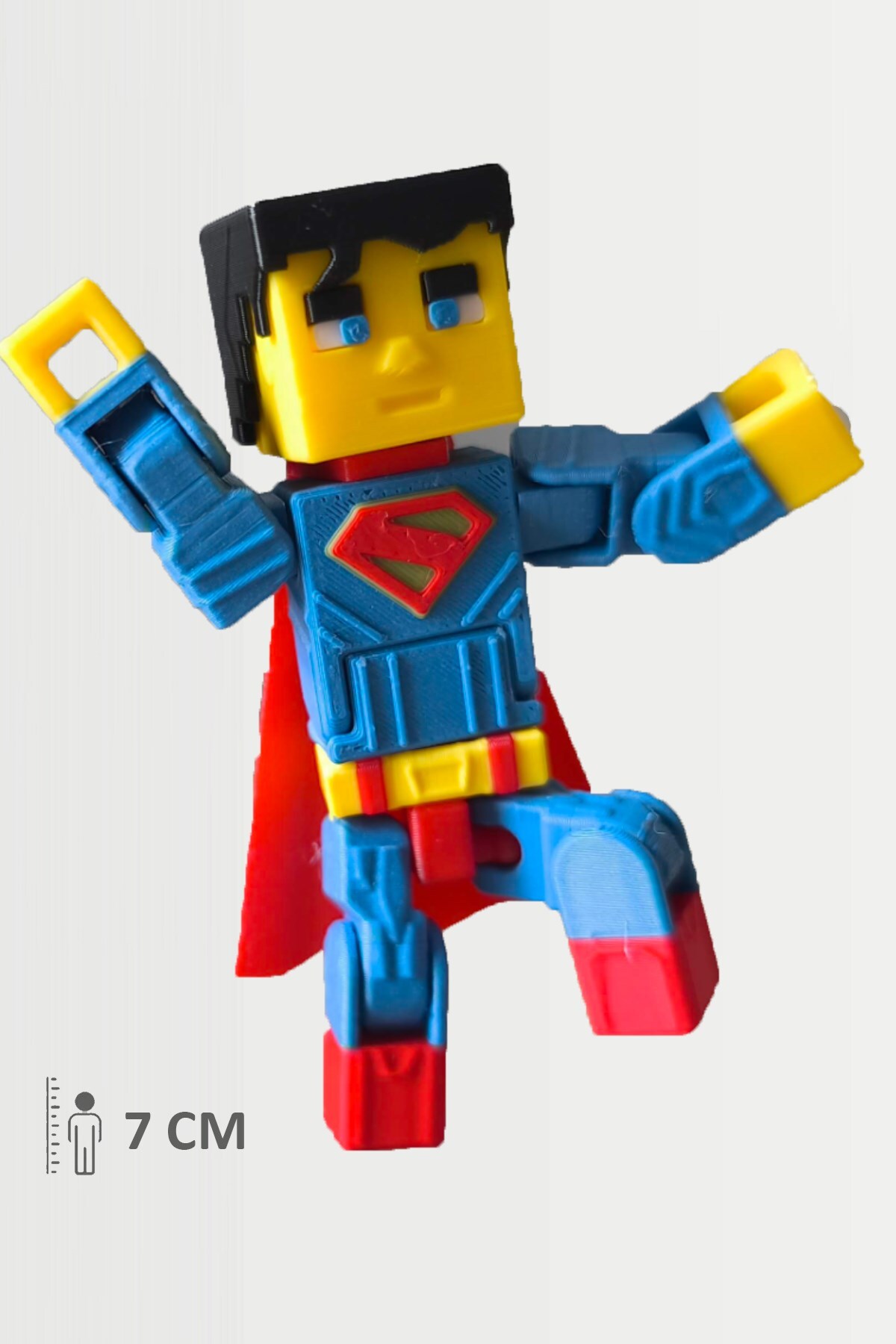 اسباب بازی های فیگور دیگر انیمیشن MINECRAFT SUPERMAN JOINTED FIGUR FigürDizayn