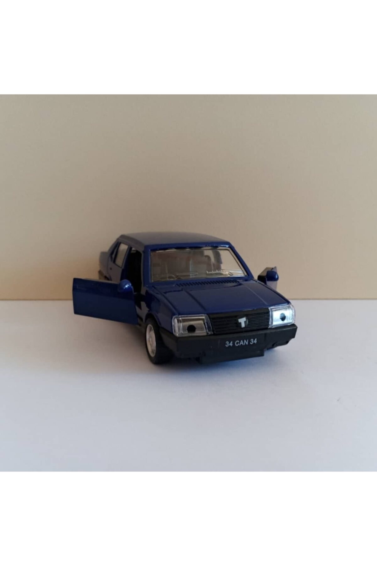 مدل خودرو PULL DROP METAL VEHICLE BLUE اورجینال can oyuncak