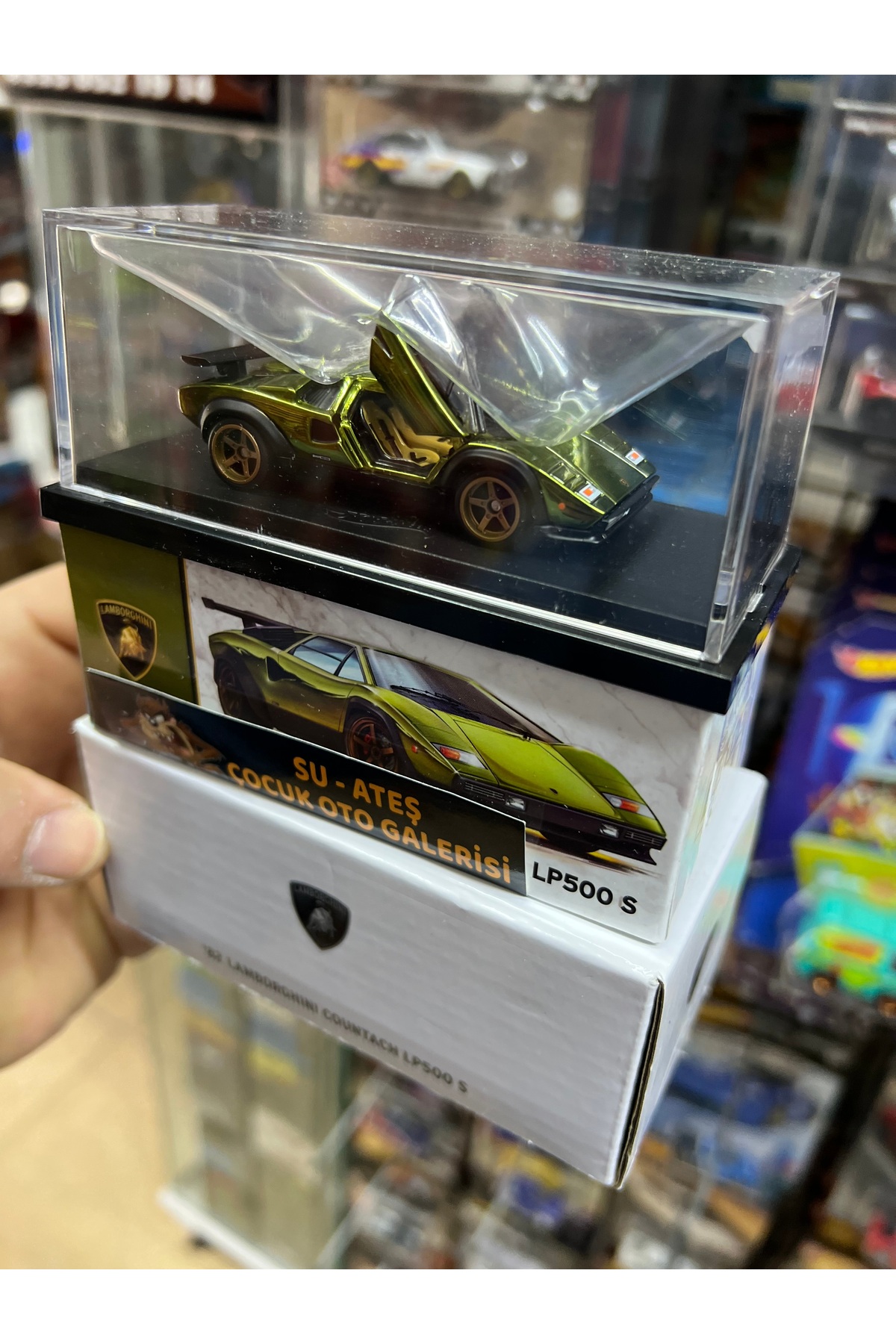 ماشین اسباب بازی 82 COUNTACH LP500 S RLC هات ویلز اورجینال HOT WHEELS