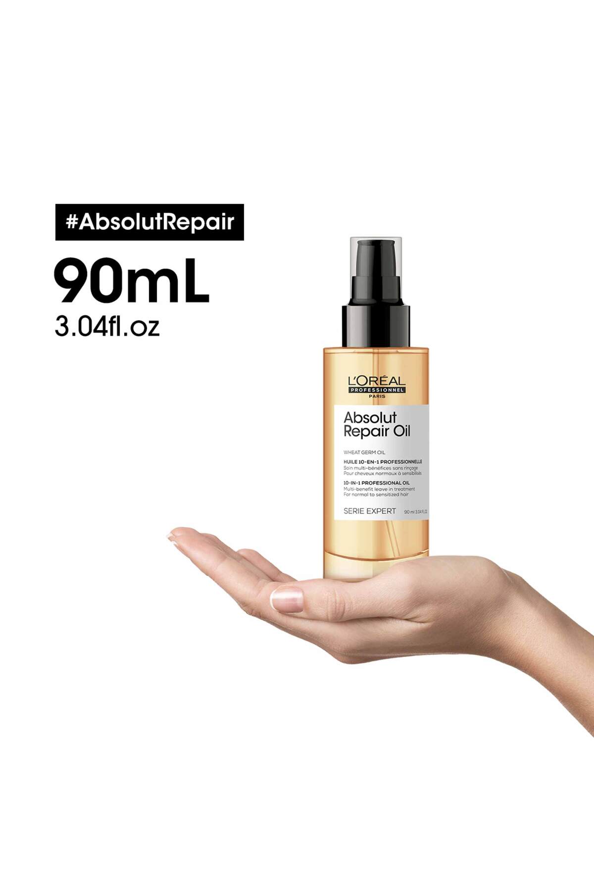 سرم و روغن مو مردانه زنانه تعمیر ABSOLUT 10 در 1 مراقبت از 90 میل L'OREAL PROFESSIONAL ETY CARE OIL L'oreal Professionnel