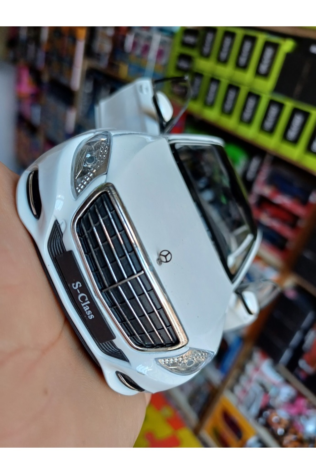مدل خودرو مرسدس بنز S500 S CLASS 1:24 SCALE METAL MODEL CAR DIECAST COLLECTION 18X8CM از ترکیه OYUNCAKSAHİLİ