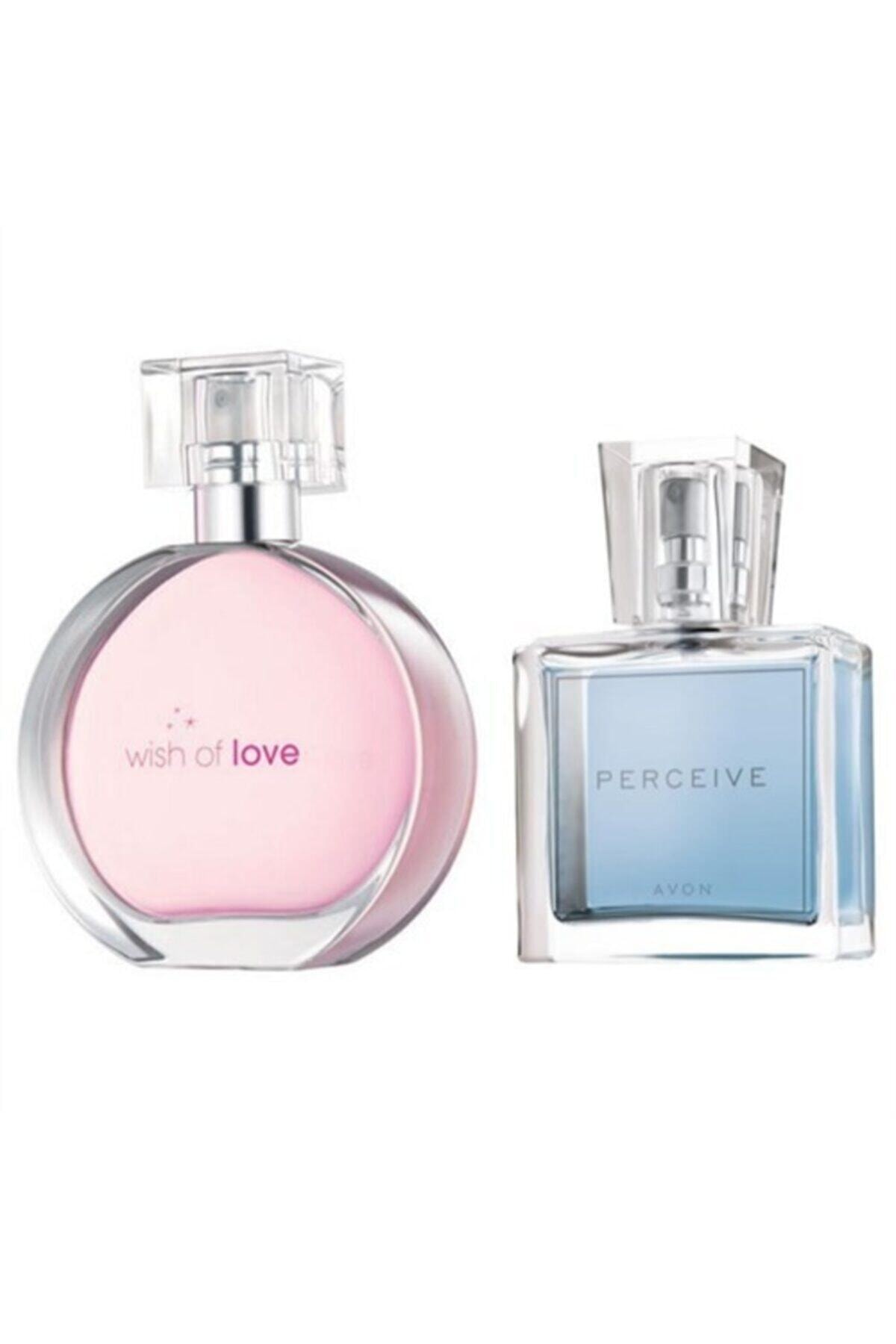 Avon آرزوی عشق 50 میلی لیتر ادو تویلت خانم + پرسوم 30 میلی لیتر ادو پرفیوم خانم