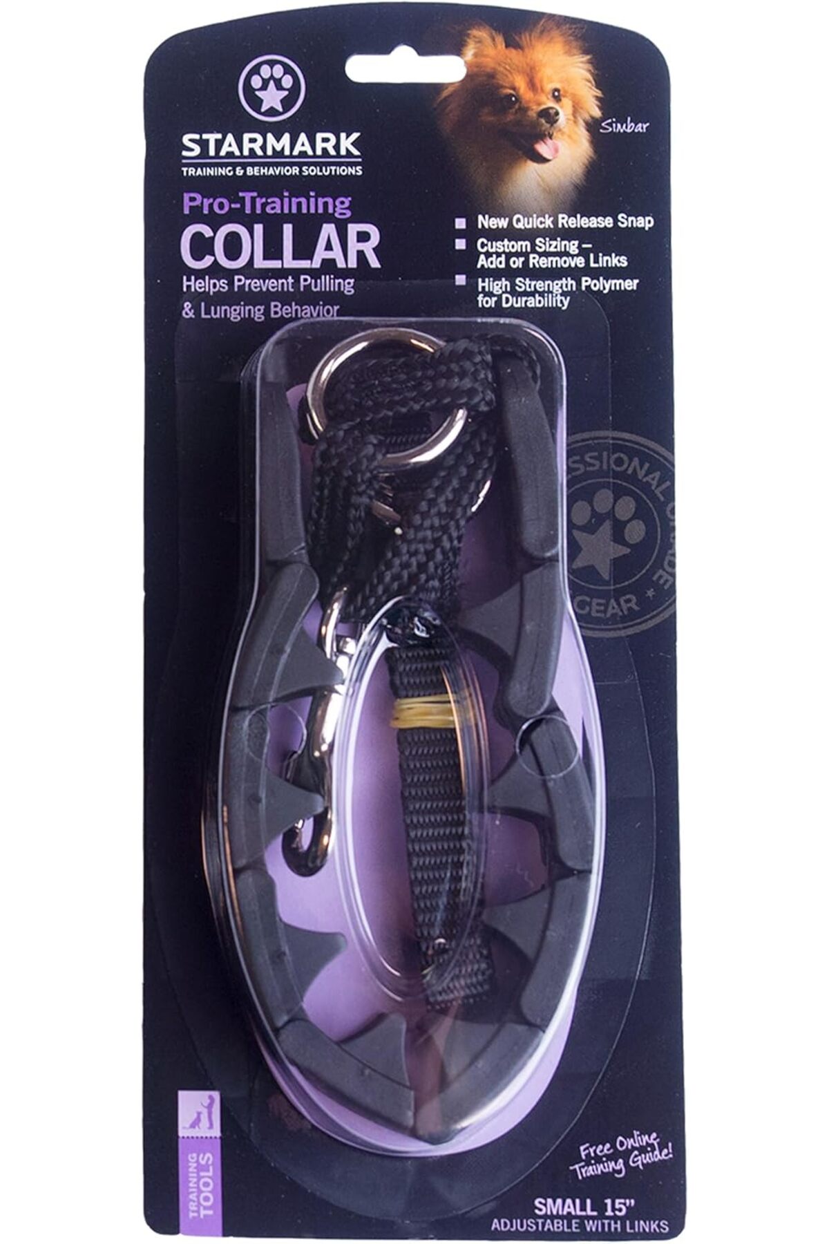قلاده آموزشی سگ استارمارک Starmark Pro-Training Collar سایز S مشکی