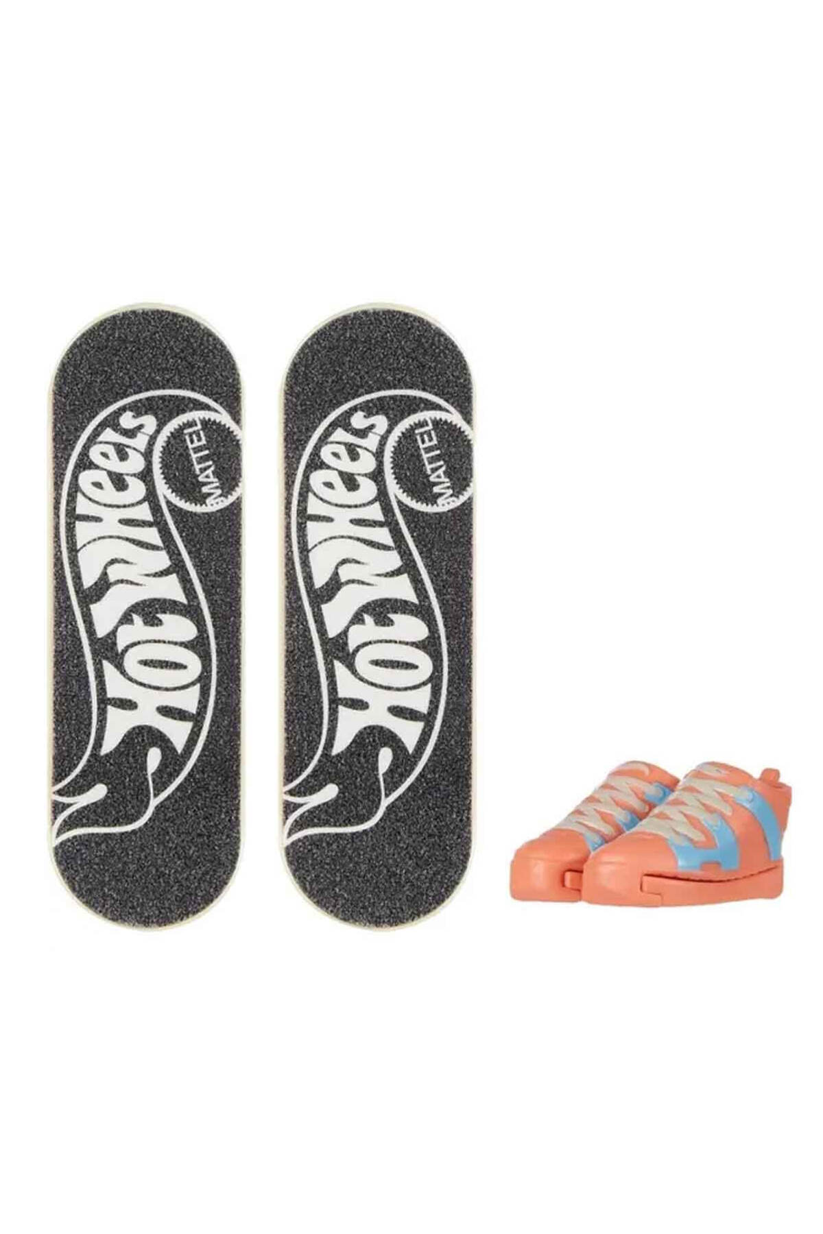 ماشین اسباب بازی SKATE 2 PACK RETRO FINGER SKATEBOARD HXL17 RIDER AND RAD SK8'R از ترکیه HOT WHEELS