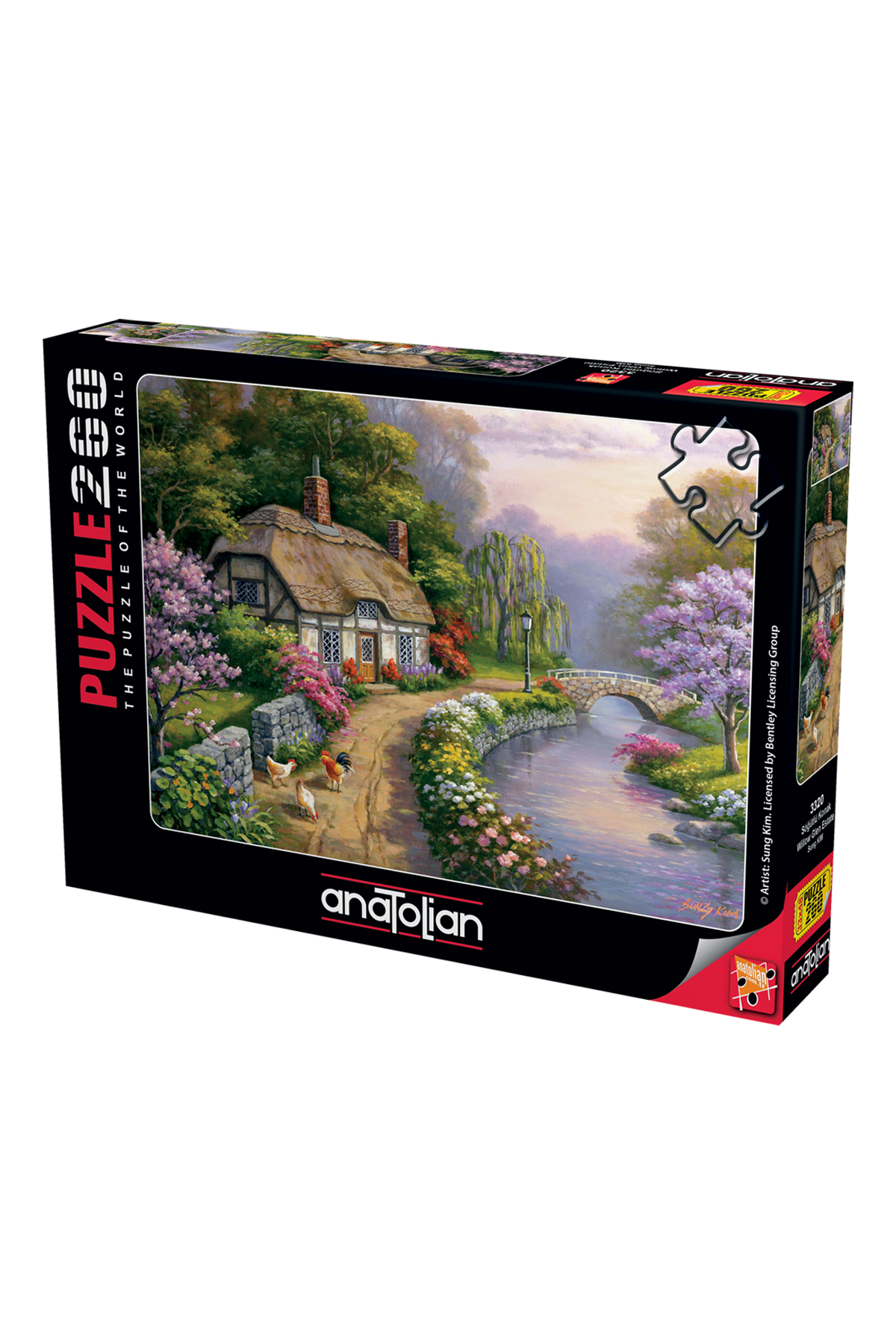پازل آناتولی 260 قطعه KONAK 3320 اورجینال Anatolian Puzzle