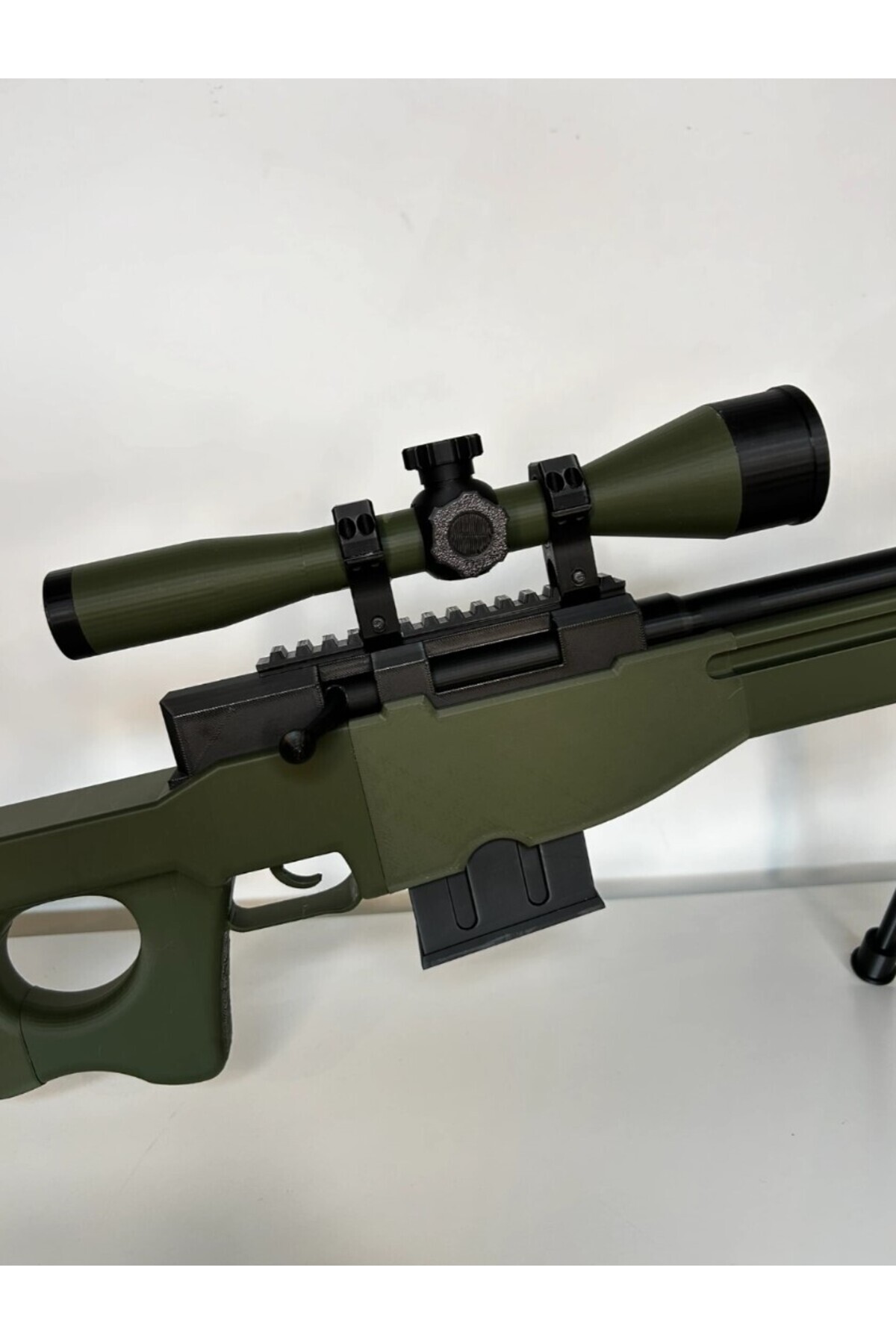 فیگور CSGO AWP SNIPER SIZE CONTER STRIKE 1 SCALE پلاستیک است کار نمی کند فقط تزئین FEEL