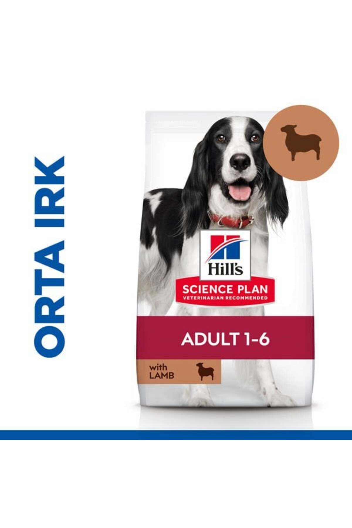 غذای خشک سگ توله‌نژاد متوسط با بره و برنج هیلز Hill's SP، ۲٫۵ کیلوگرم 2,5 Kg