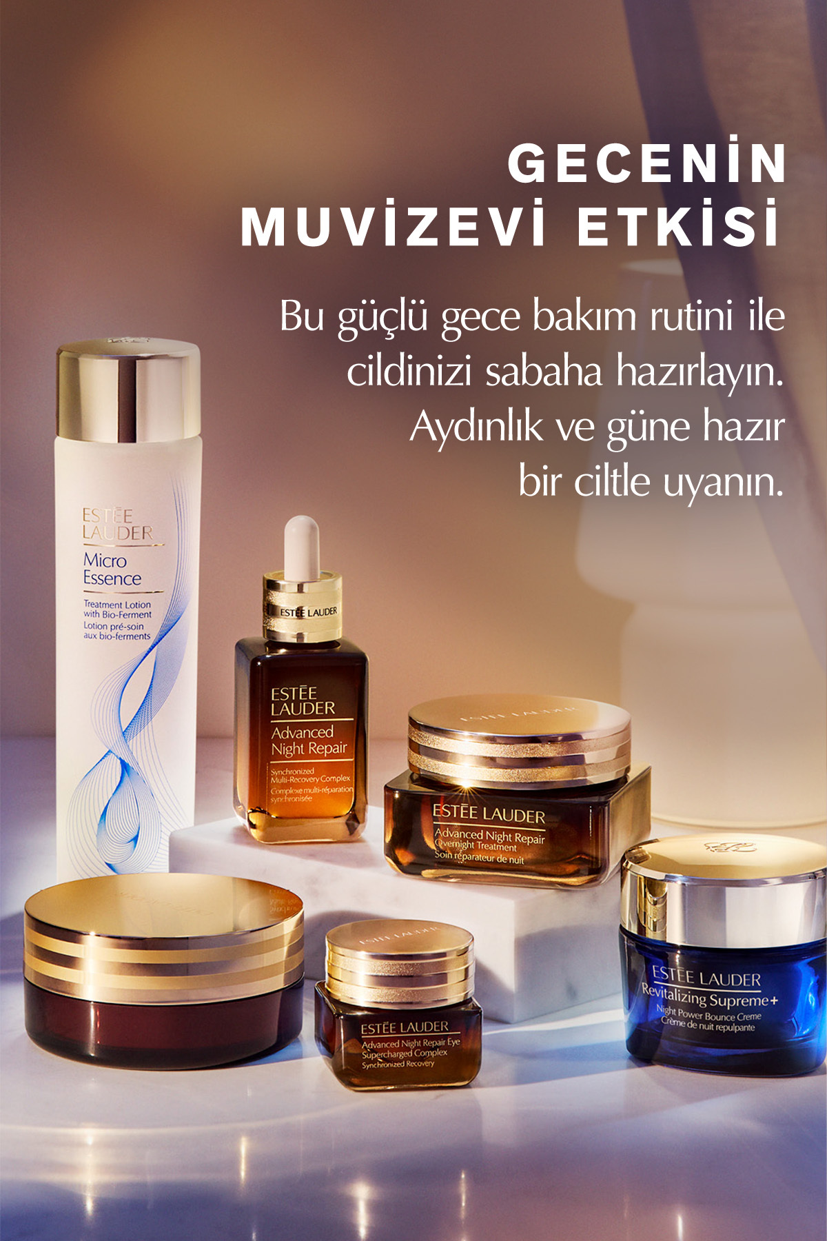 قدرت کلاژن شبانه استی لادر Estee Lauder