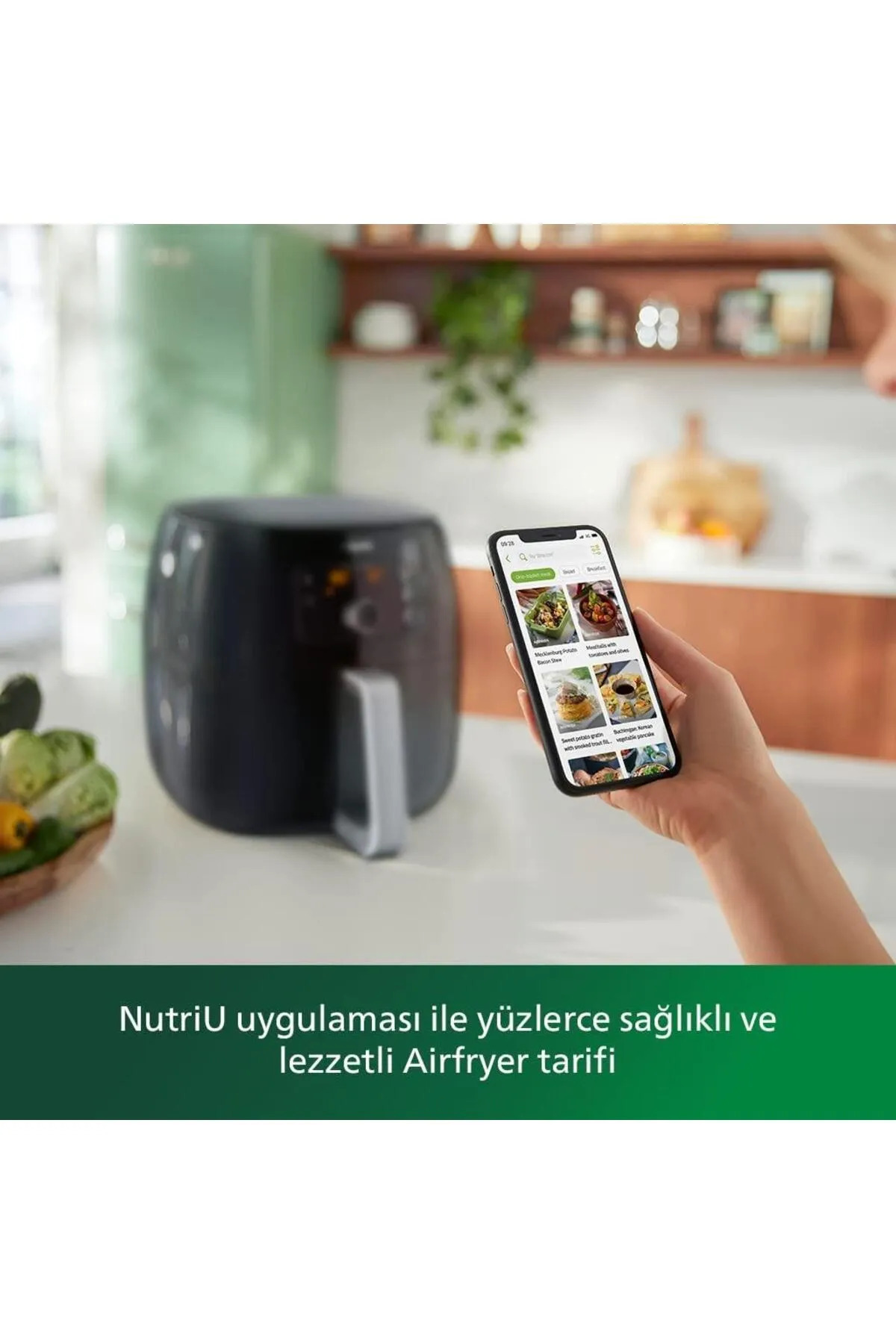 سرخ کن هوشمند HD9650 90 AIRFRYER XXL 1.4 کیلوگرم 7.3 لیتر ظرفیت مشکی اورجینال Philips
