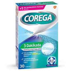 قرص پاک‌کننده پروتز دندان کورگا Corega، ۳۰ عدد