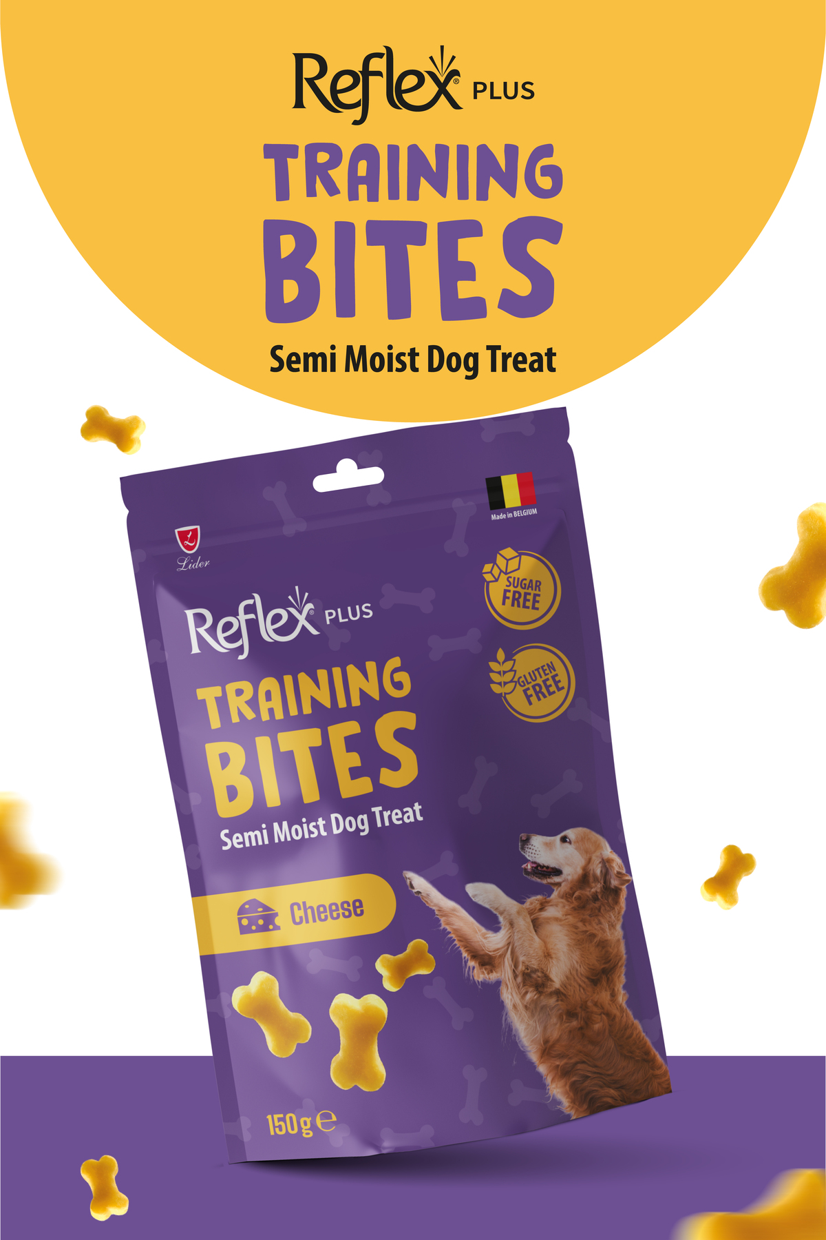 تشویقی آموزشی نرم سگ رفلکس Reflex Plus، مدل REF-281، ۱۵۰ گرم