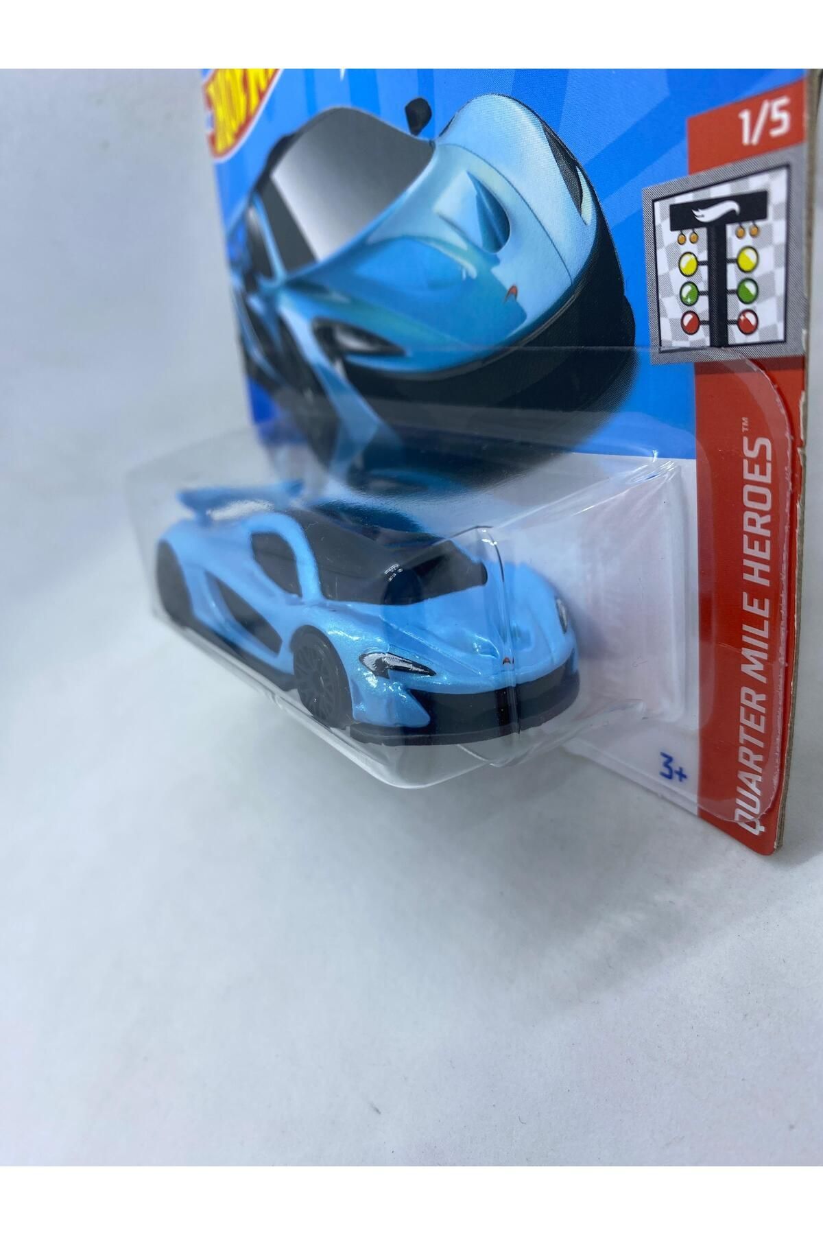 ماشین اسباب بازی مک لارن P1 آبی هات ویلز اورجینال HOT WHEELS