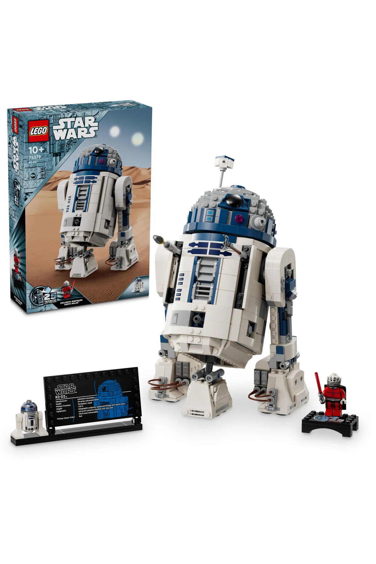 لگو و اسباب بازی های ساخت محور ® STAR WARS™ R2 D2™ 75379 مجموعه سازه‌های خلاقانه اسباب‌بازی برای 10+ عاشقان جنگ ستارگان 1050 P اورجینال LEGO