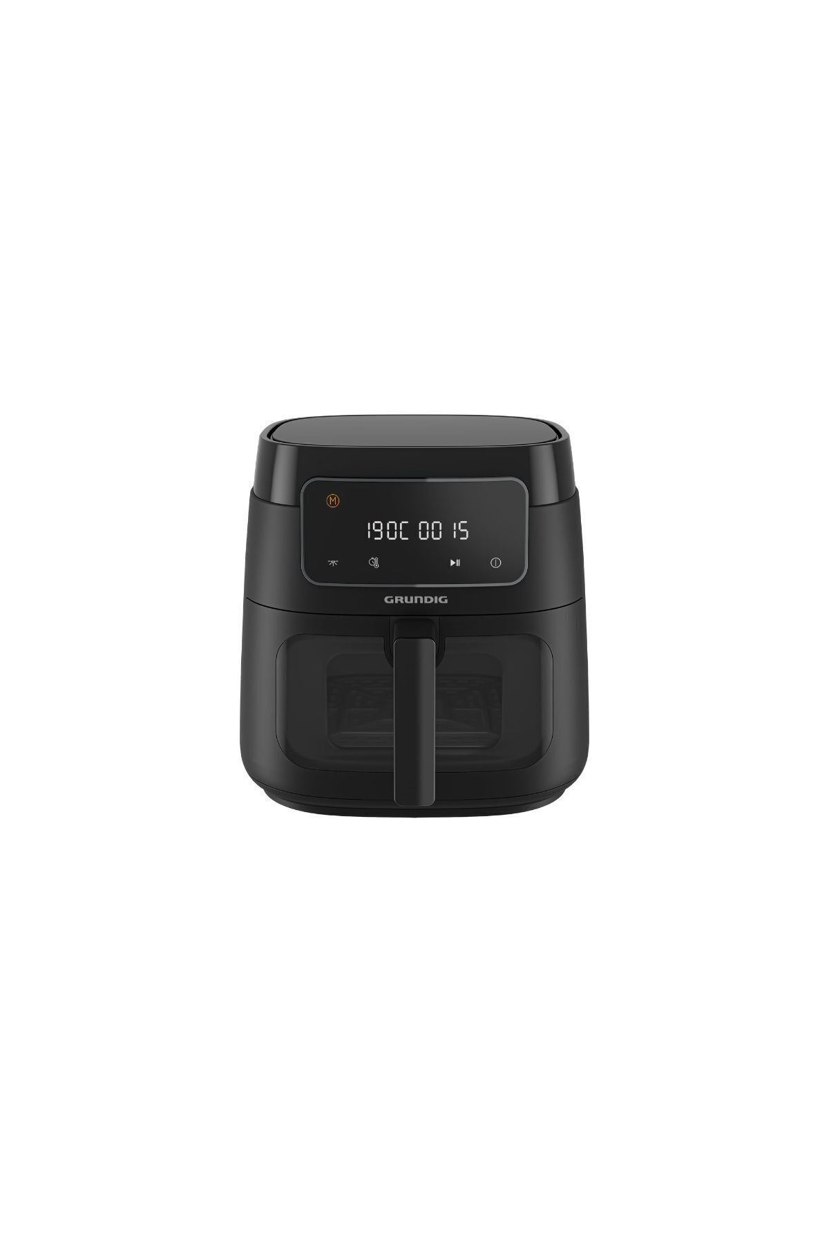 سرخ کن FRY 7320 AIRFIT XXL GLASS AIRFRYER 7.6 لیتری مشکی 640OSERI اورجینال Grundig