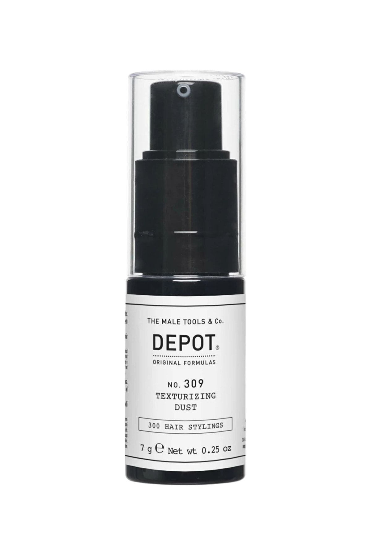 اسپری مو شماره 309 پودر موی حجم دهنده مات بافت 7 گرم DEPOT