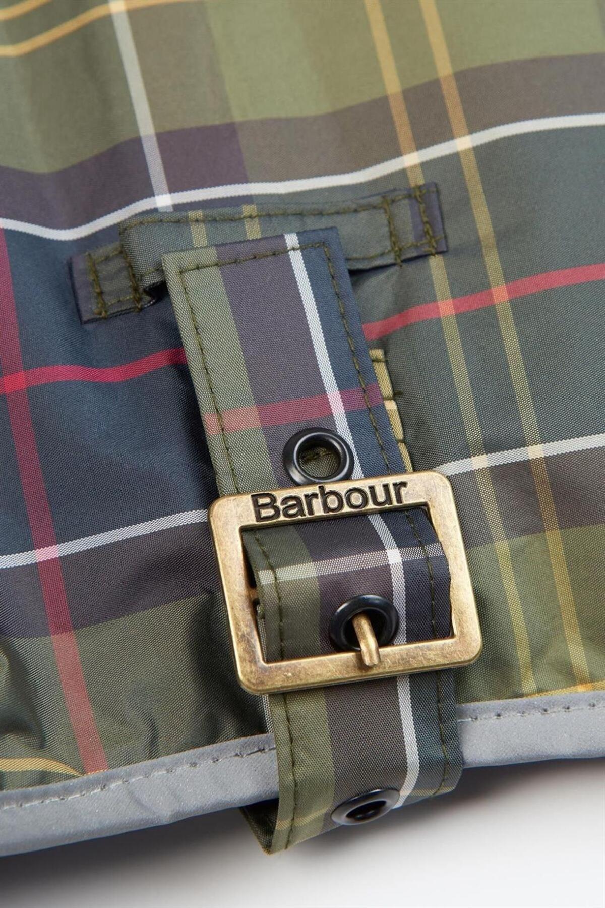 کاپشن سگ باربور Barbour Wetherham TN11 چهارخانه کلاسیک، مدل DCO0044-C06 سبز
